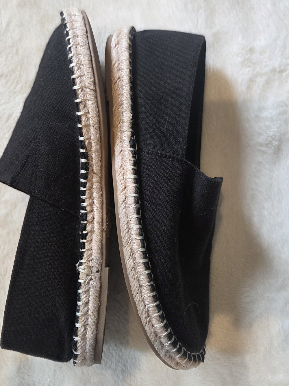 Old Navy Black Women's Espadrille Slip-On